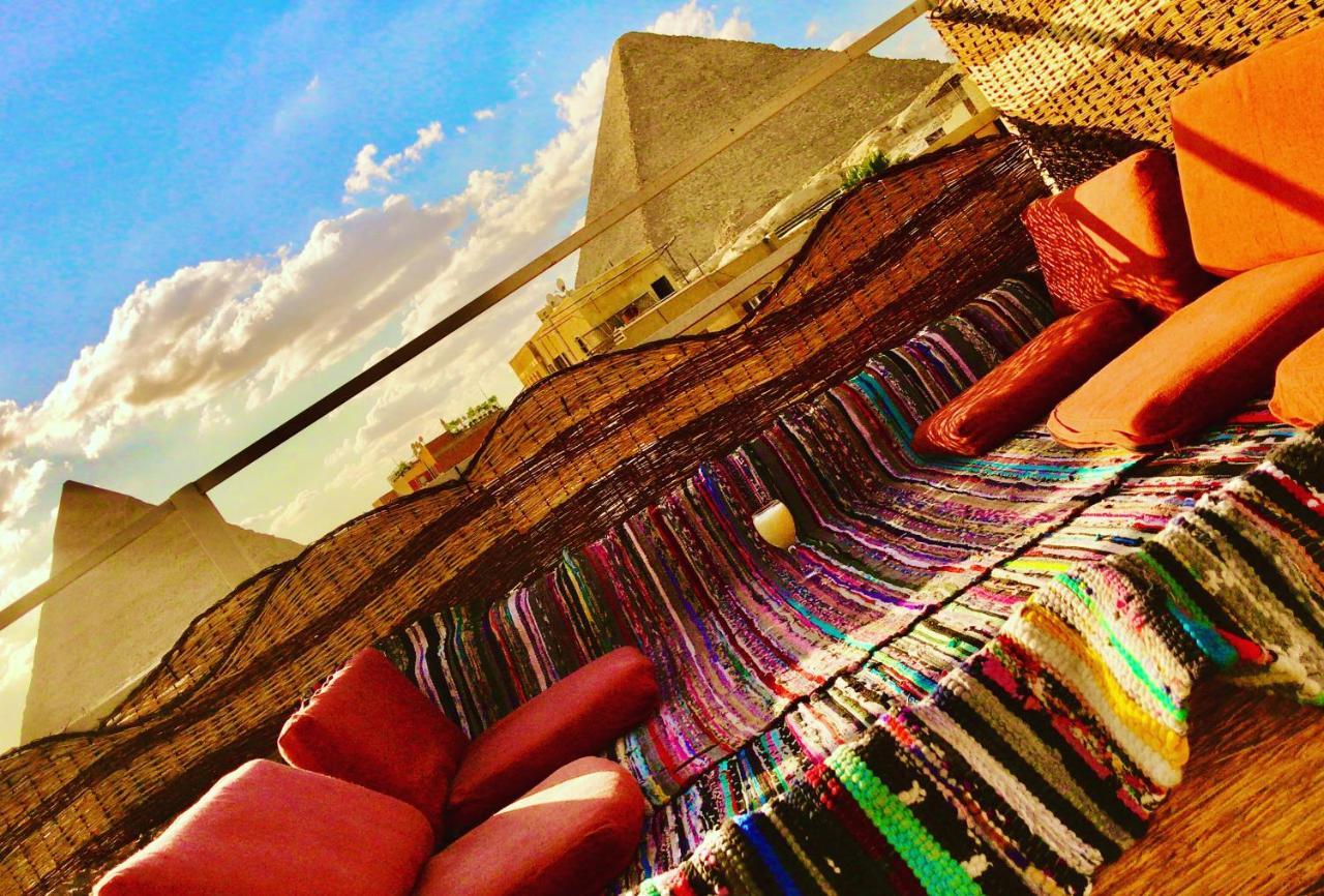 ホテル Carpet Alaadein Pyramids View Kafret el-Gabal エクステリア 写真