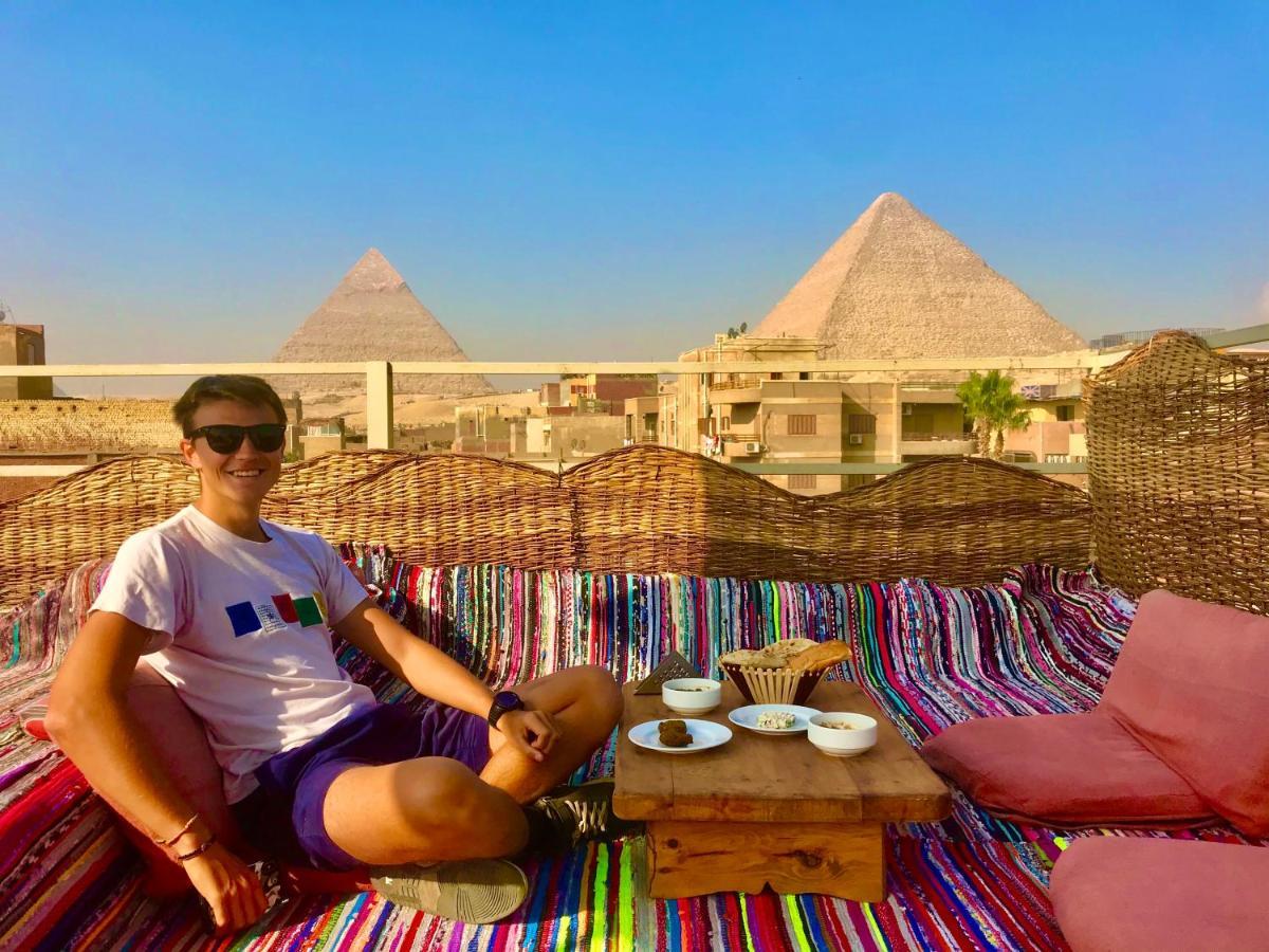 ホテル Carpet Alaadein Pyramids View Kafret el-Gabal エクステリア 写真