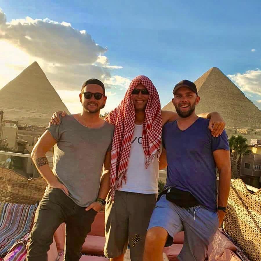 ホテル Carpet Alaadein Pyramids View Kafret el-Gabal エクステリア 写真