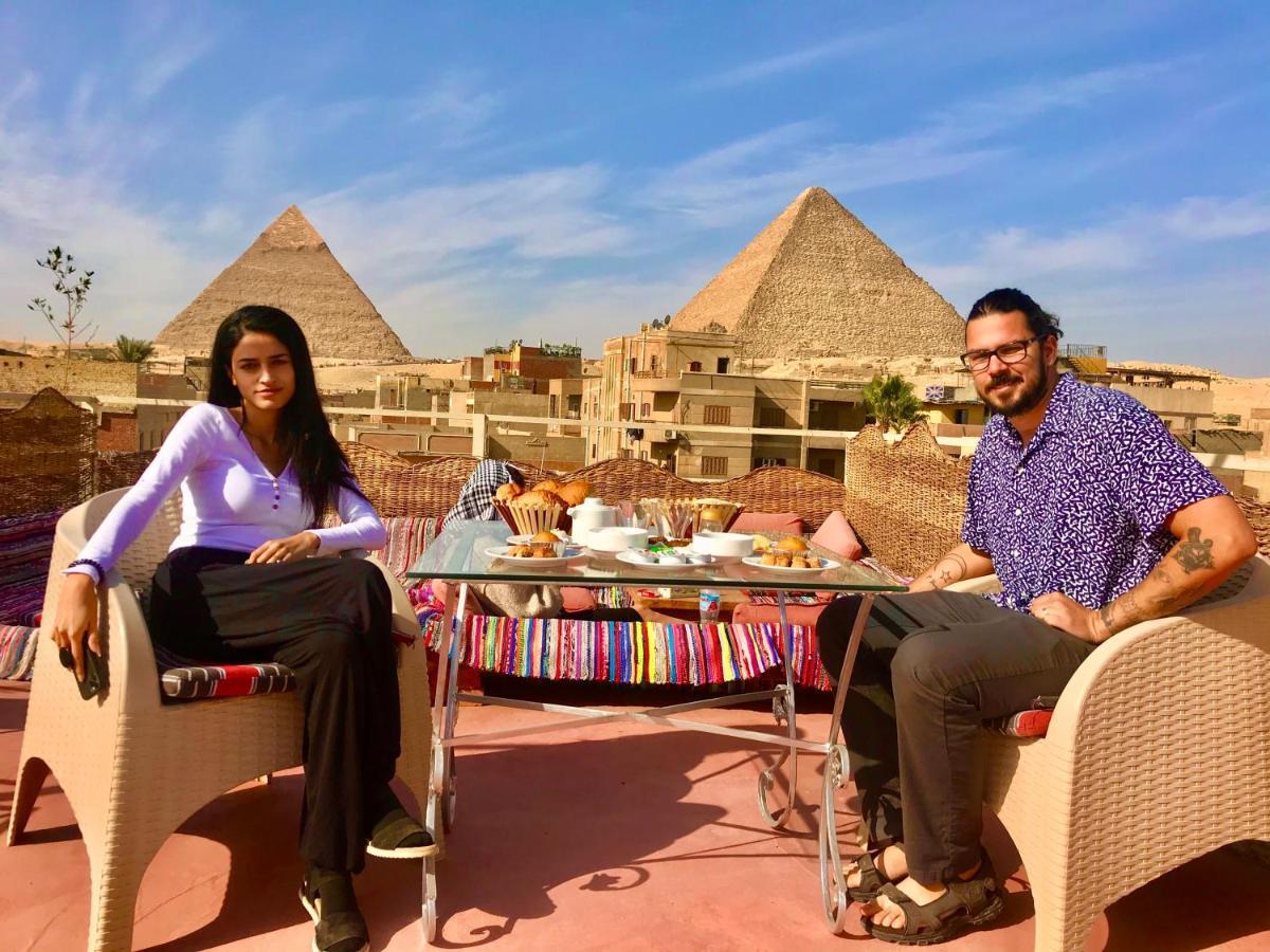 ホテル Carpet Alaadein Pyramids View Kafret el-Gabal エクステリア 写真