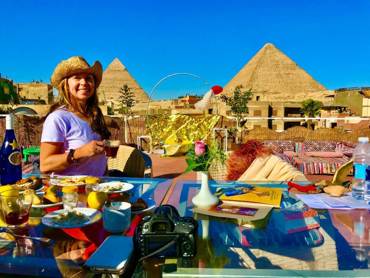 ホテル Carpet Alaadein Pyramids View Kafret el-Gabal エクステリア 写真